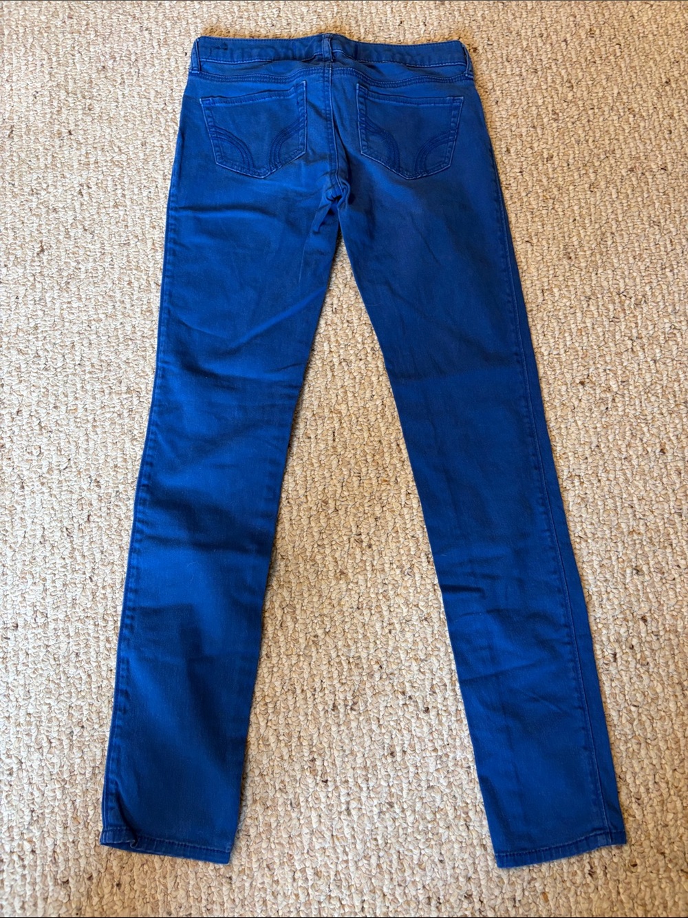 Hollister Royal Blue Skinny Pants - Picture 2 of 7